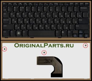 Купить клавиатуру для ноутбука Dell Mini 1018 - доставка по всей России