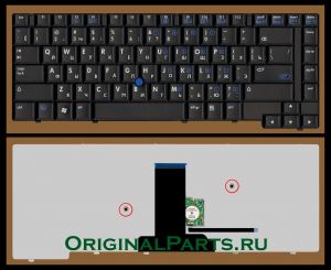 Купить клавиатуру для ноутбука HP/Compaq 8510 - доставка по всей России