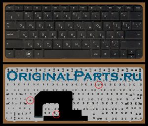 Купить клавиатуру для ноутбука HP/Compaq Mini 110-3000 - доставка по всей России