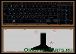 Клавиатура для ноутбука Toshiba Satellite A665