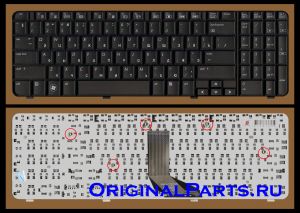 Купить клавиатуру для ноутбука HP/Compaq CQ61 - доставка по всей России