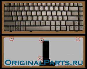 Купить клавиатуру для ноутбука HP/Compaq Pavilion dv3500 -  доставка по всей России