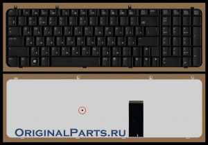 Купить клавиатуру для ноутбука HP/Compaq Pavilion dv9000 - доставка по всей России