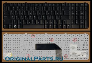 Купить клавиатуру для ноутбука HP/Compaq Pavilion HDX9000 - доставка по всей России