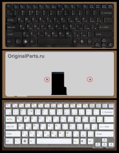 Купить клавиатуру для ноутбука Sony VAIO VPC-CA - доставка по всей России