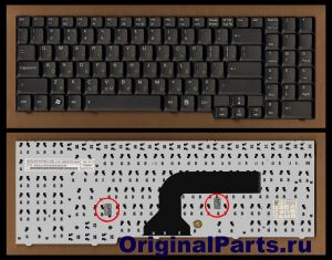 Купить клавиатуру для ноутбука Asus M51E - доставка по всей России