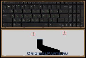 Купить Клавиатура для ноутбука Asus X73 - доставка по всей России