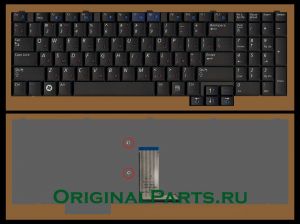 Купить клавиатуру для ноутбука Samsung R610 - доставка по всей России
