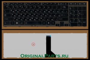Купить клавиатуру для ноутбука Toshiba Tecra R850 - доставка по всей России