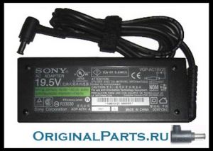 Купить оригинальный блок питания для ноутбука Sony 19.5V 4.7A VGP-AC19V10 - доставка по всей России
