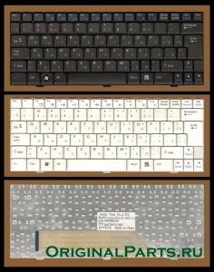 Купить клавиатуру для ноутбука MSI Wind U120 - доставка по всей России