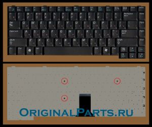 Купить клавиатуру для ноутбука Samsung X40 - доставка по всей России